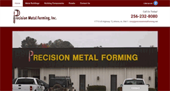 Desktop Screenshot of precisionmetalforming.net